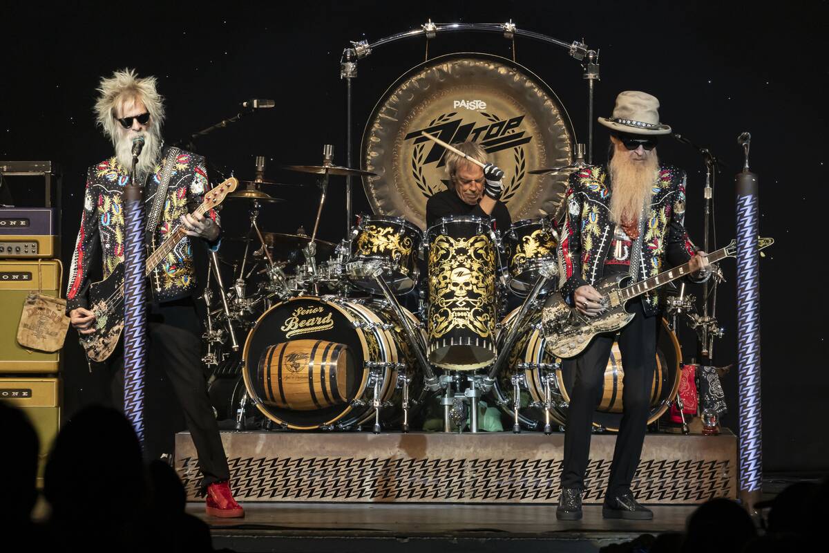 ZZ Top Performs At City National Grove Of Anaheim