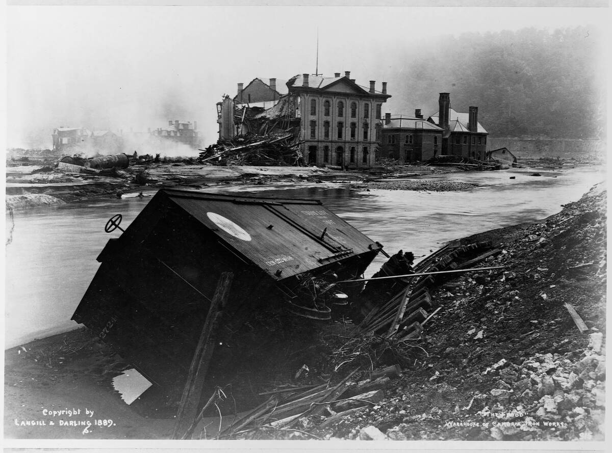 Aftermath of a Johnstown Flood