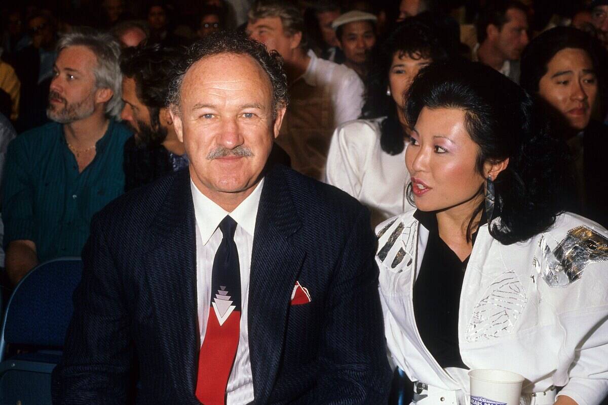 Gene Hackman and Betsy Arakawa Portrait