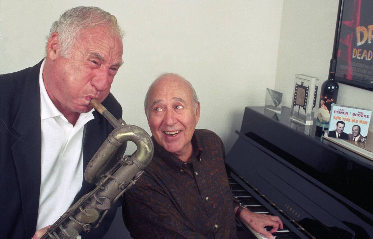 Mel Brooks and Carl Reiner