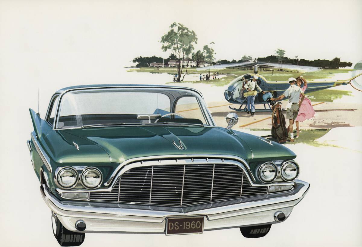 New DeSoto Car & Helicopter