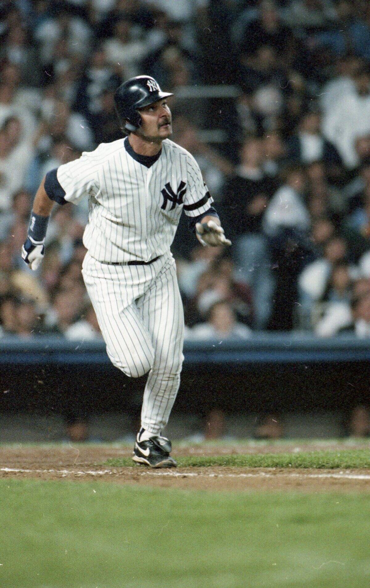 NY Yankees Don Mattingly in 1995