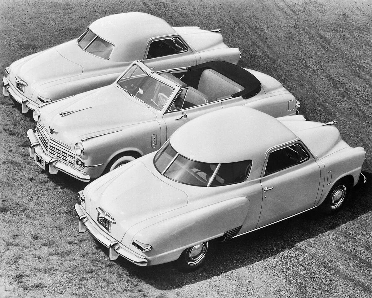 Three 1948 Studebaker Models