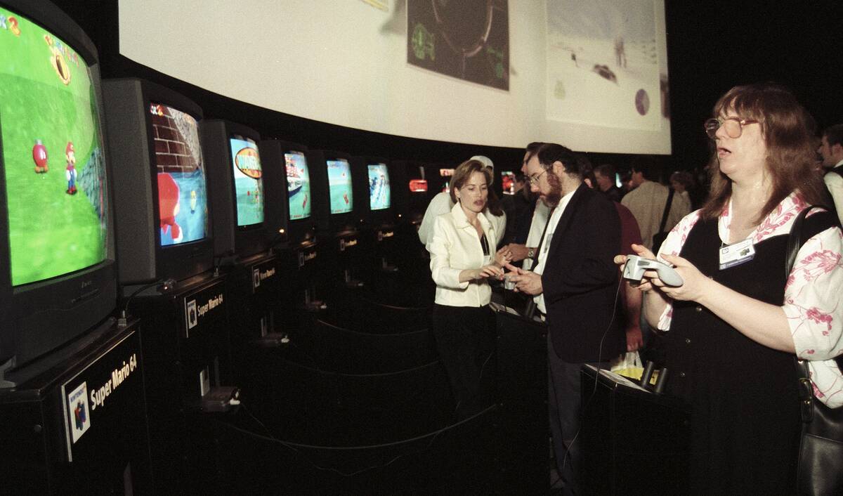 Video Gamer at E3 in Los Angeles