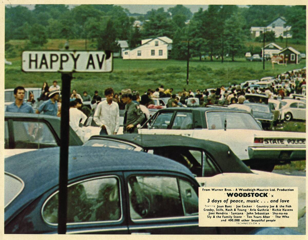 Attendees at Woodstock Music & Arts Festival