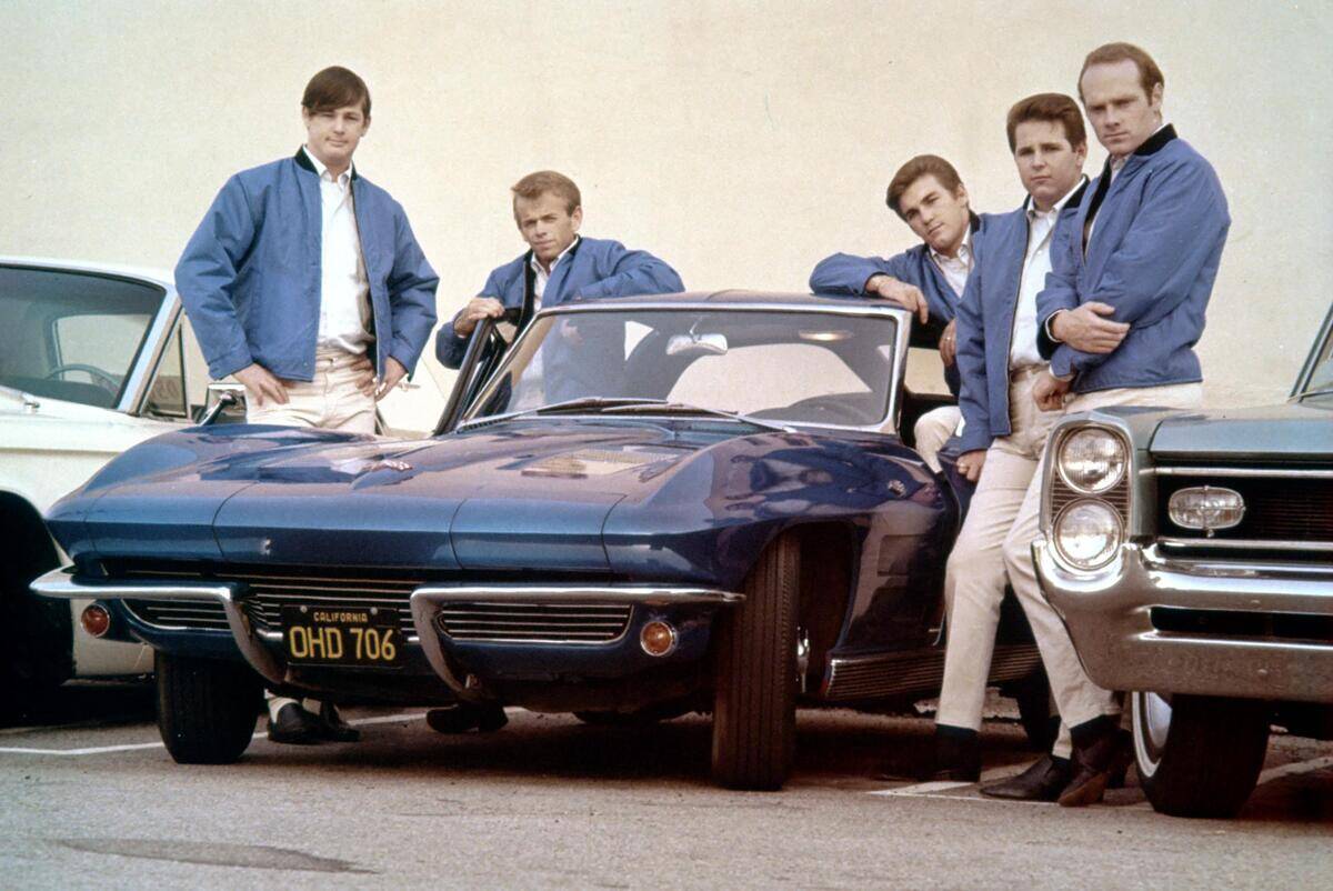 Beach Boys With A Corvette