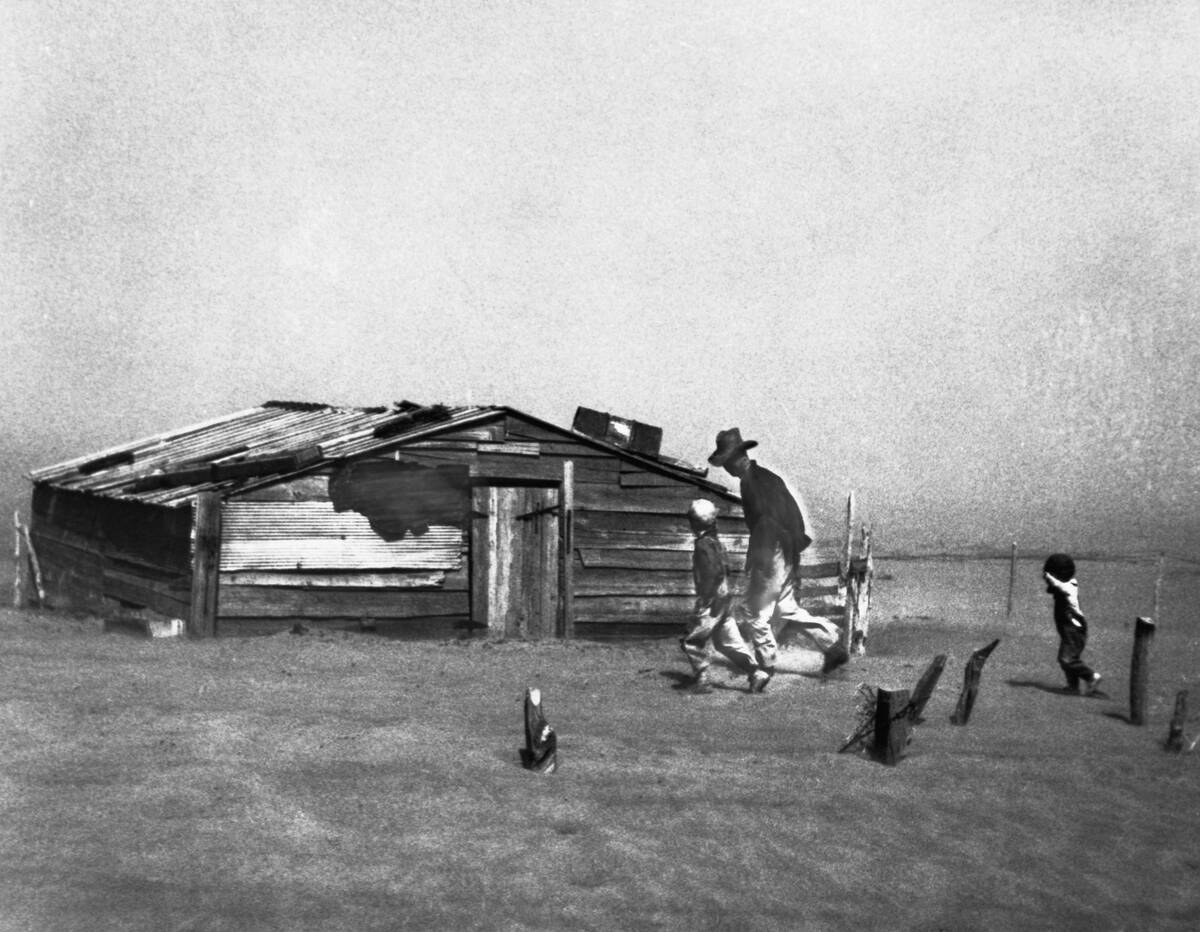 Dust Storm in Oklahoma