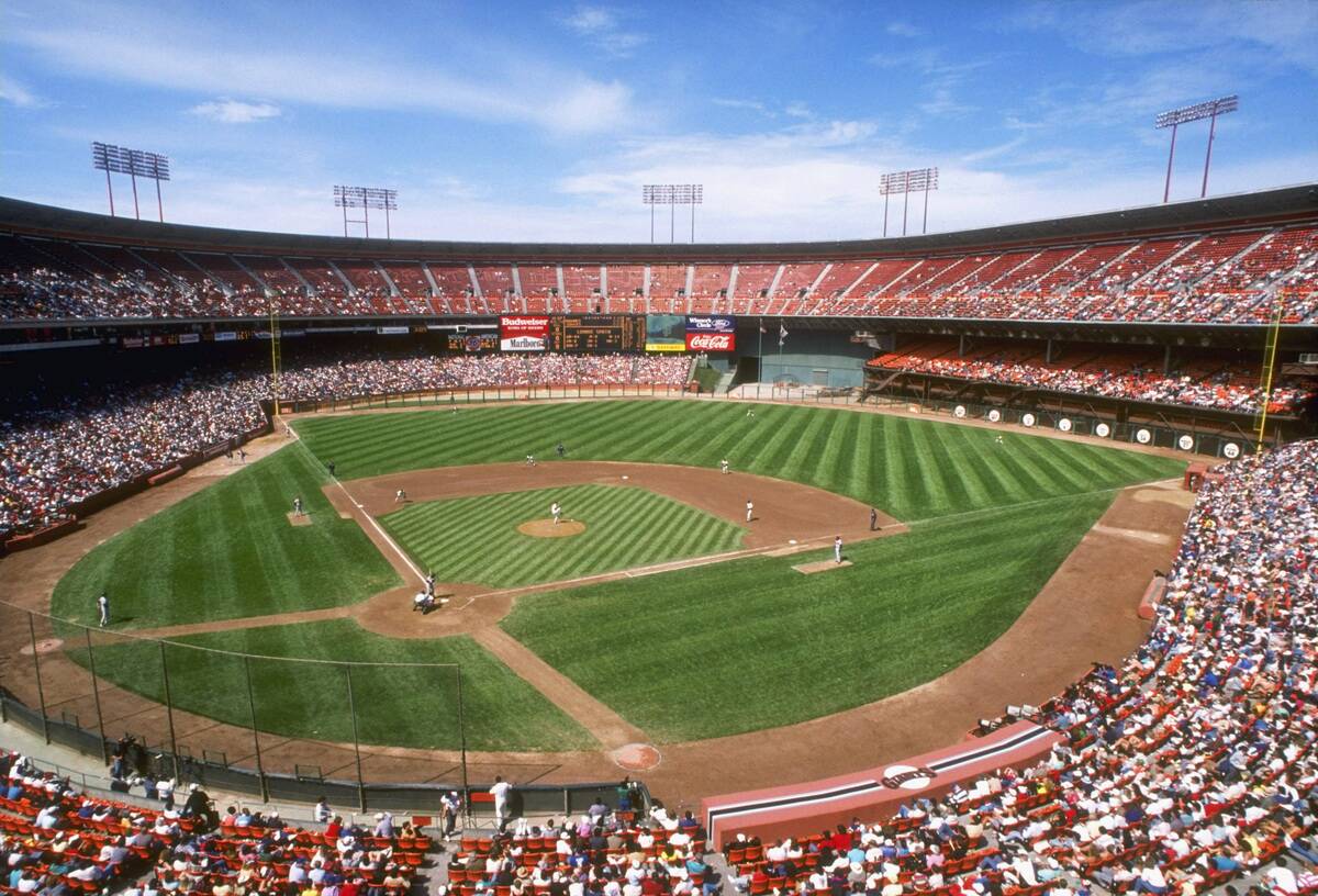 General view of Candlestick Park