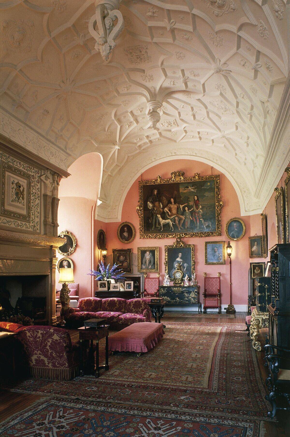 Great hall, Glamis castle, Angus, Scotland