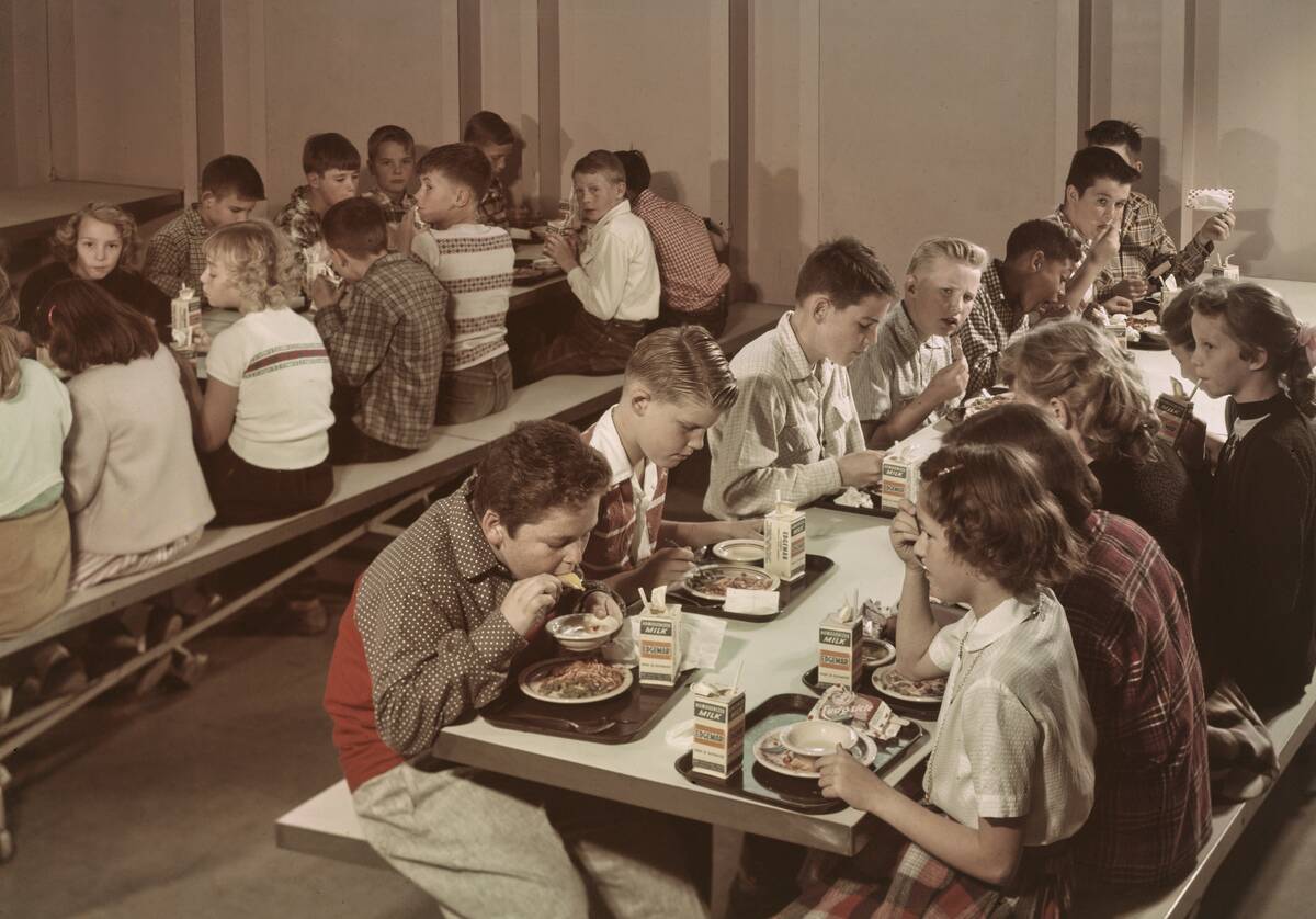 Lunchroom Scene