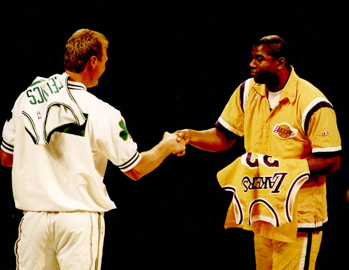 Magic Johnson And Larry Bird