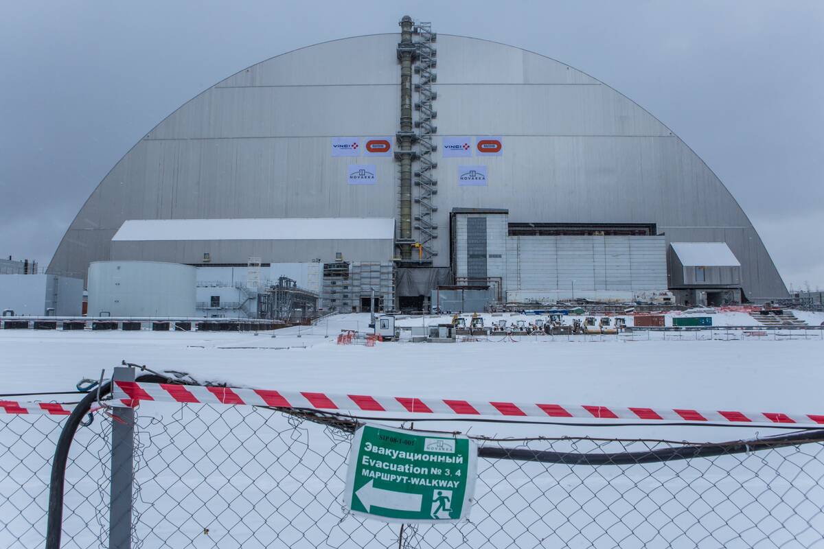 New Containment Dome Installed Over Chernobyl's Damaged Nuclear Reactor