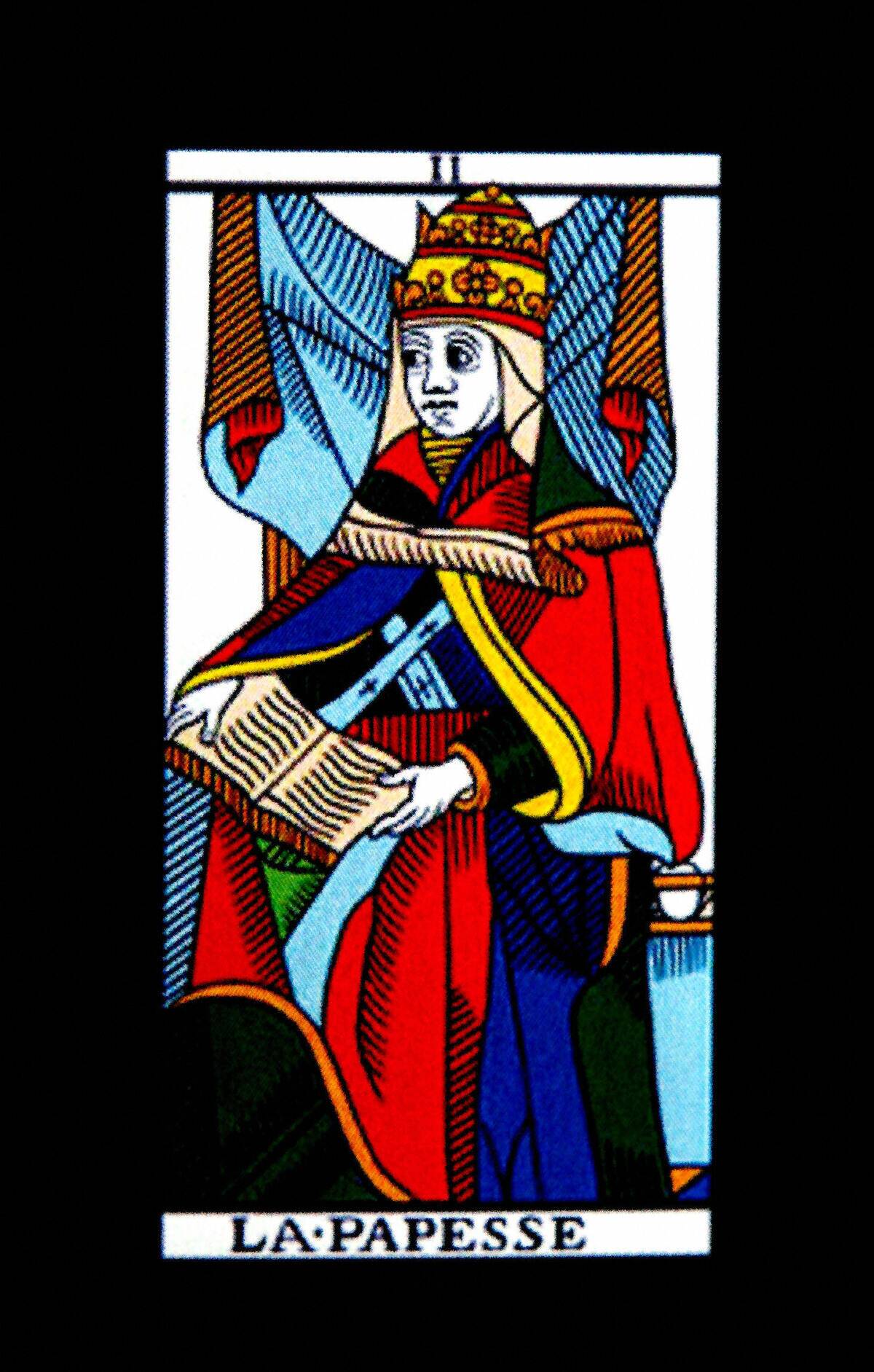 Picture of a tarot card representing Pop