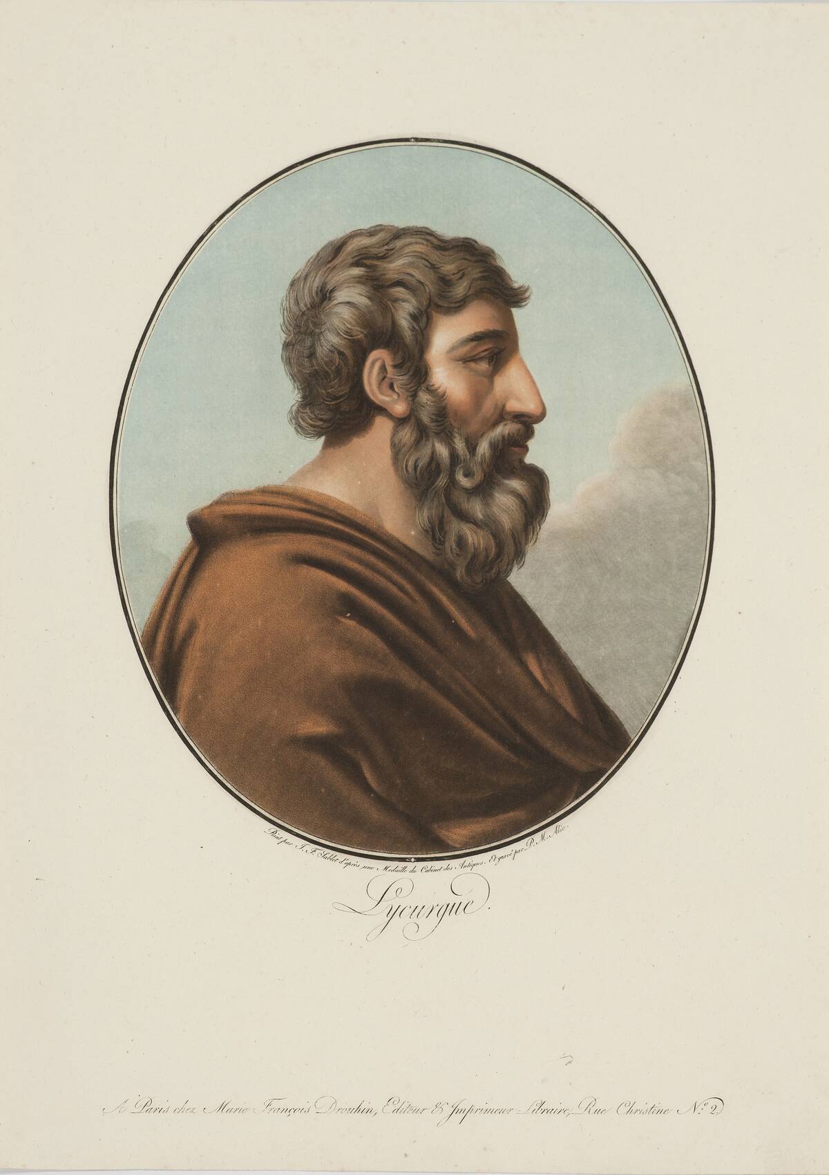 Portrait Of Lycurgus Of Sparta