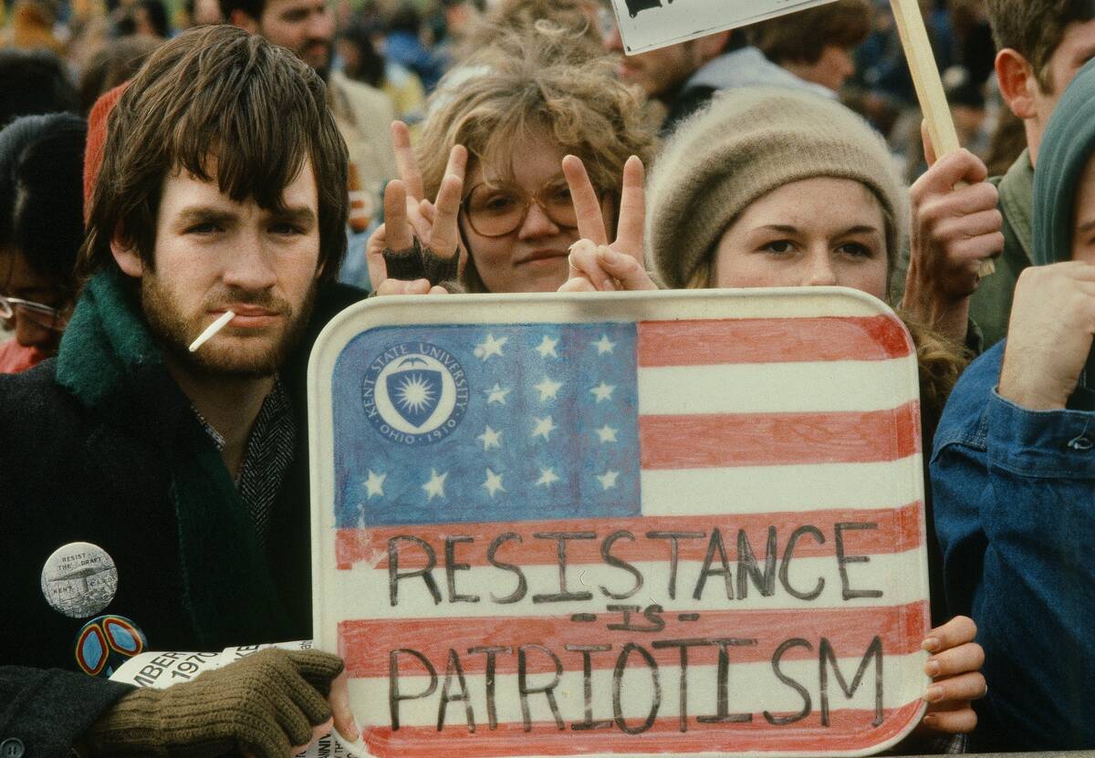 Protesting US War in Vietnam