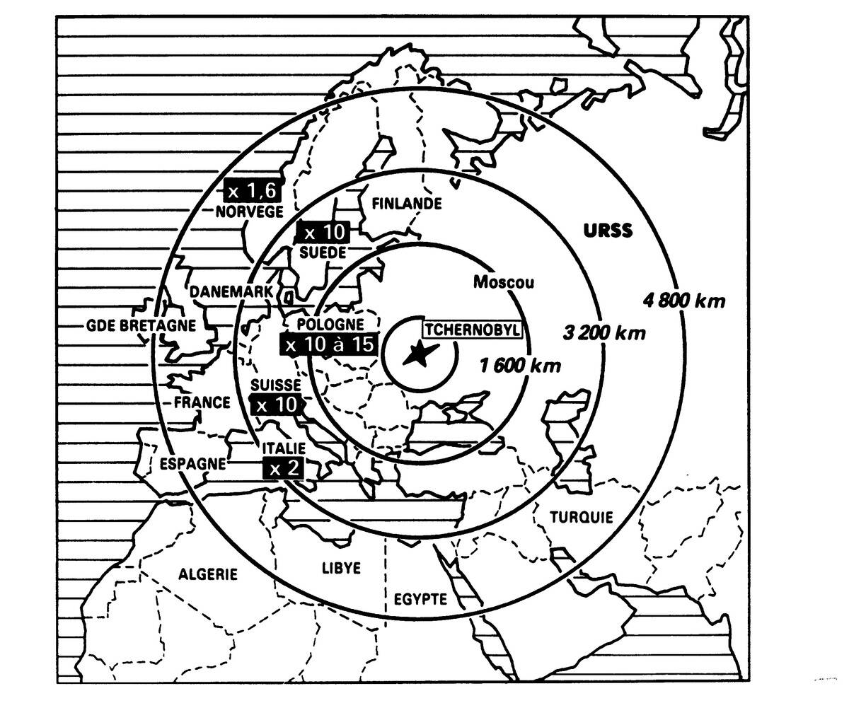 reproduction d'une carte illustrant les