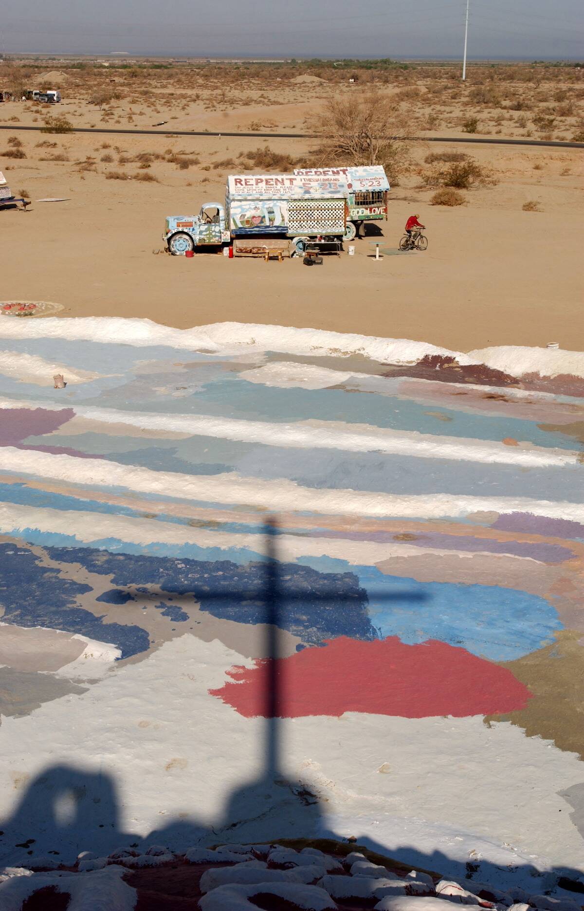 Salvation Mountain Declared National Folk Art Shrine