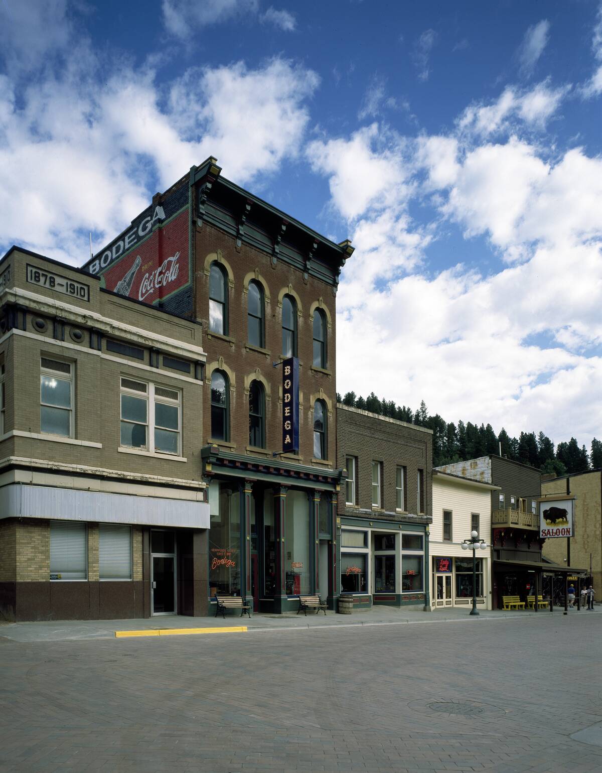 Street in Deadwood, South Dakota, which was extensively refurbished thanks to money from proceeds of