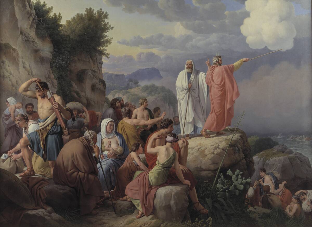 The Israelites Resting After The Crossing Of The Red Sea