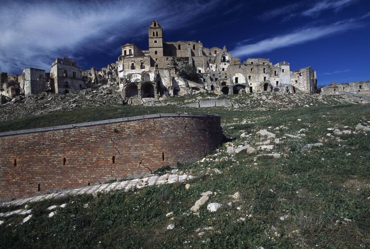 The ruins of old town of Craco