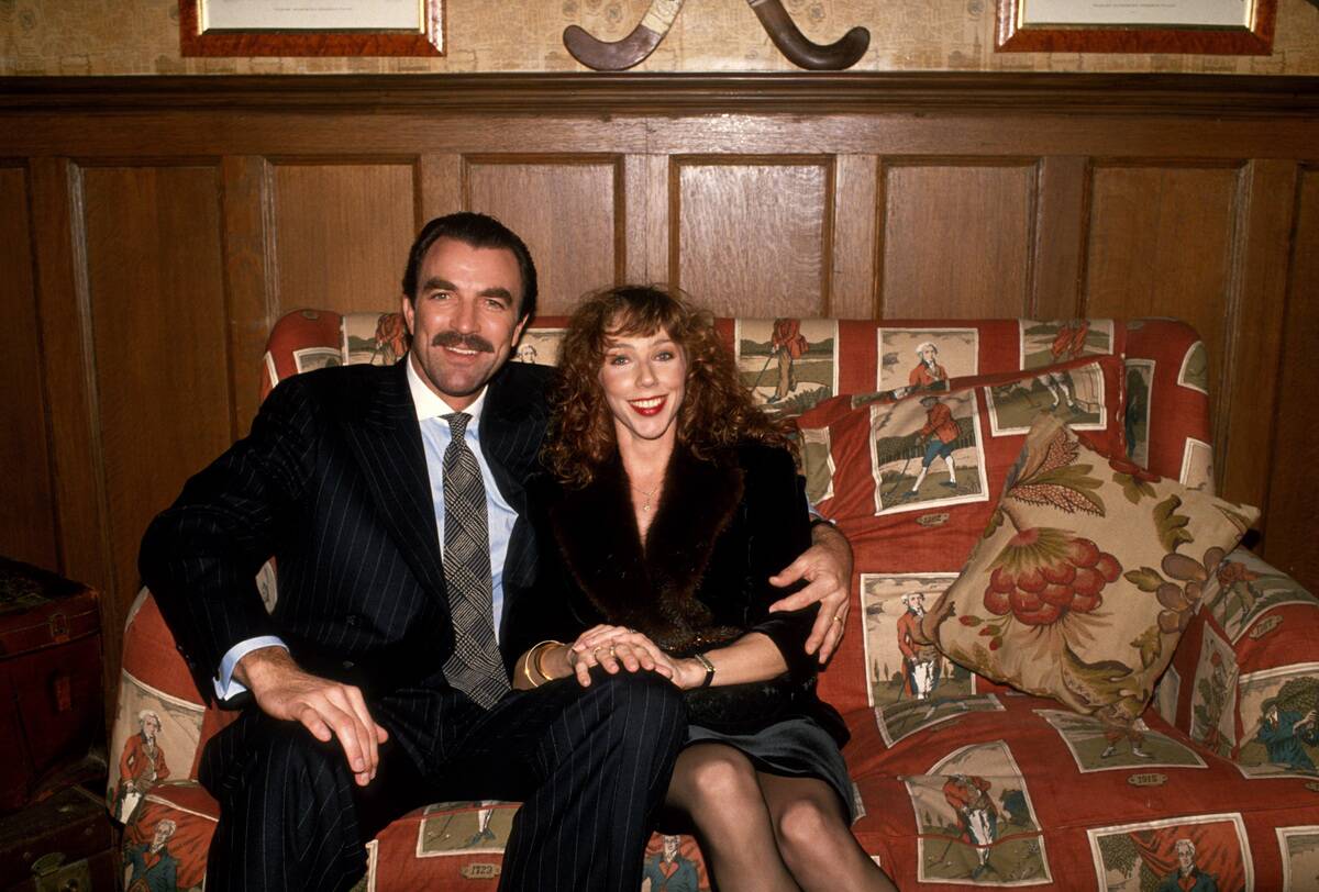 Tom Selleck and wife Jillie Mack...