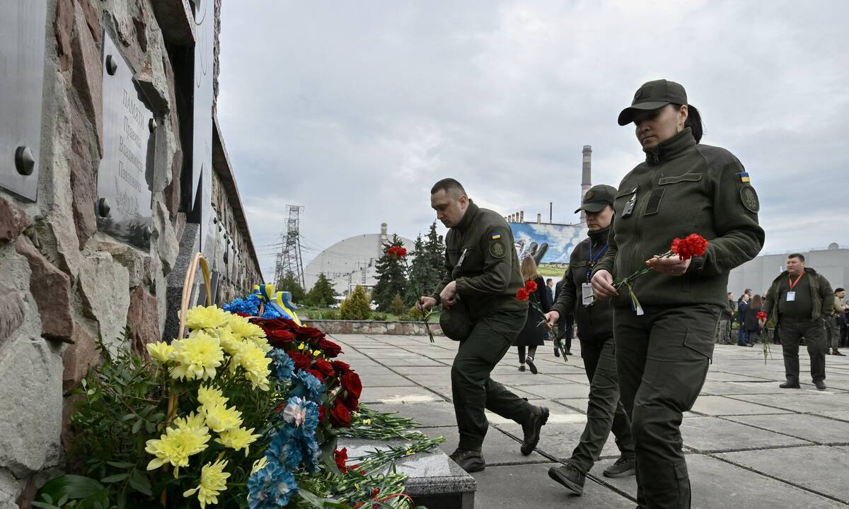 UKRAINE-RUSSIA-CONFLICT-WAR-CHERNOBYL-ANNIVERSARY