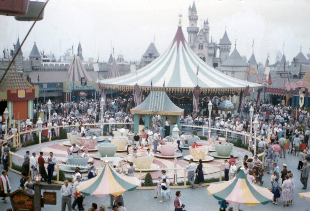 Walt Disney's Disneyland Opens In 1956