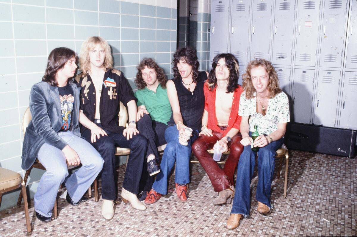 Aerosmith Backstage