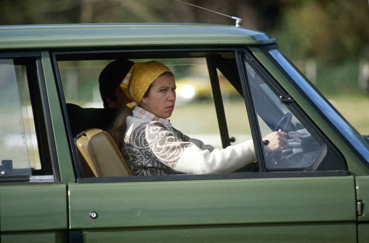 Anne Drives Range Rover