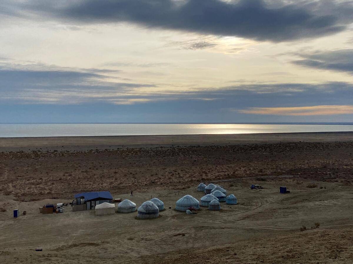 Aral Sea in Uzbekistan
