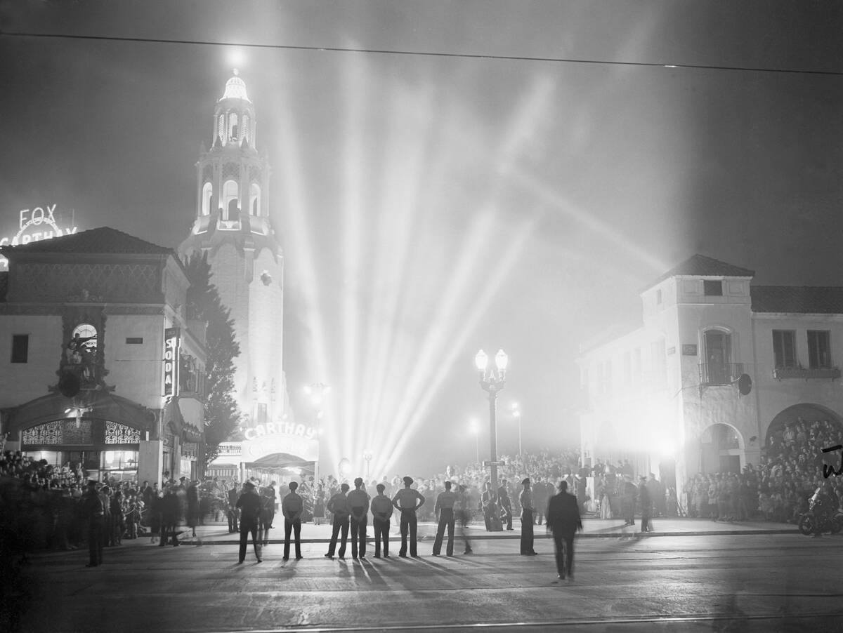 Cathay Theater at Movie Opening