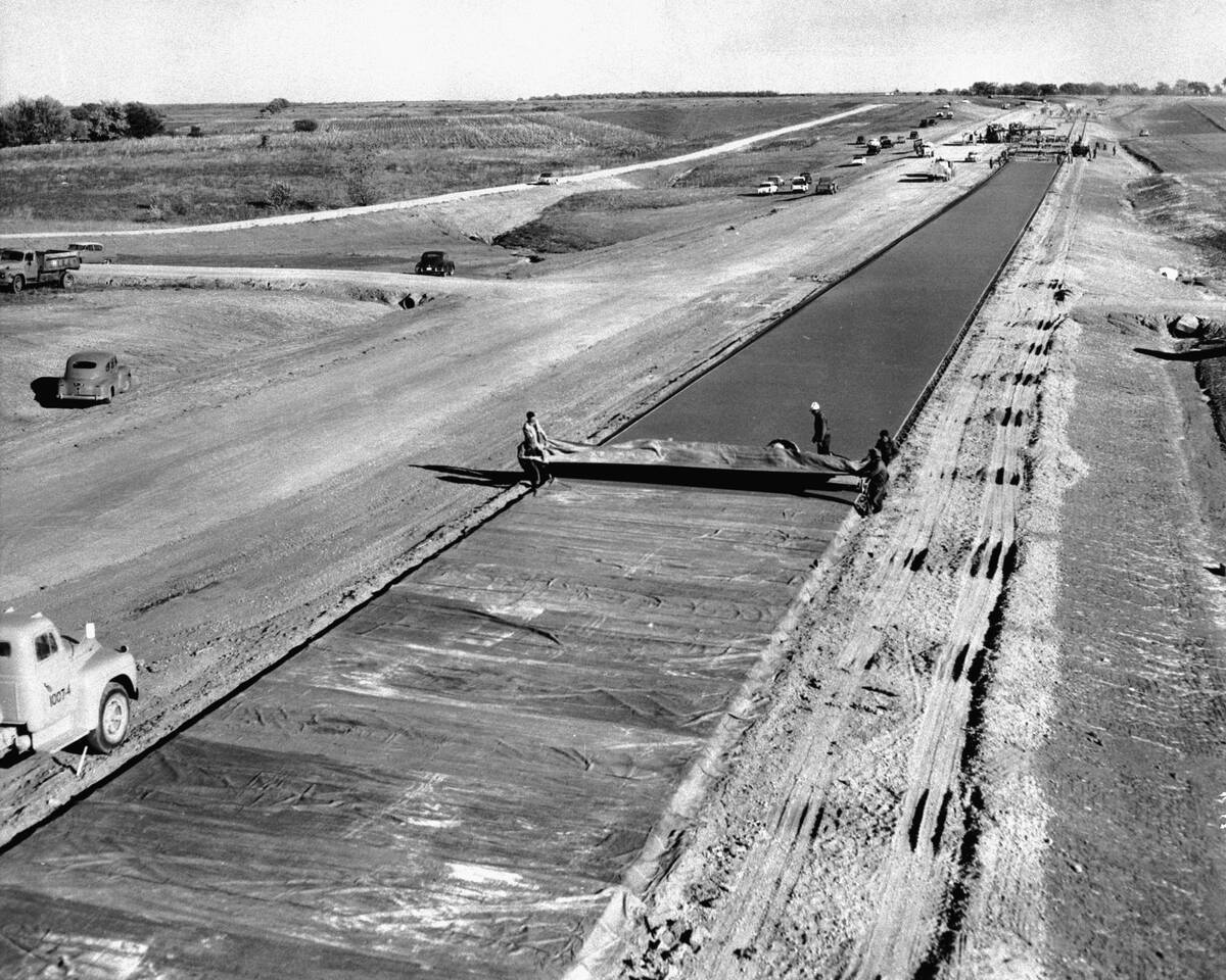 Constructing Highway in Kansas