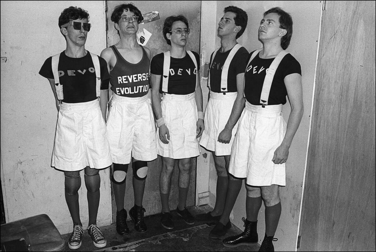 Devo Backstage At Max's Kansas City