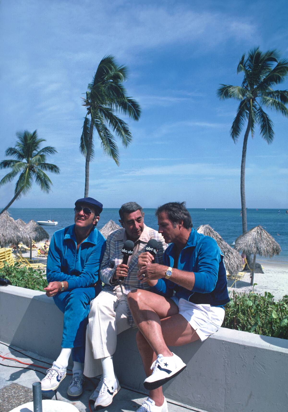 DON MEREDITH;HOWARD COSELL;FRANK GIFFORD