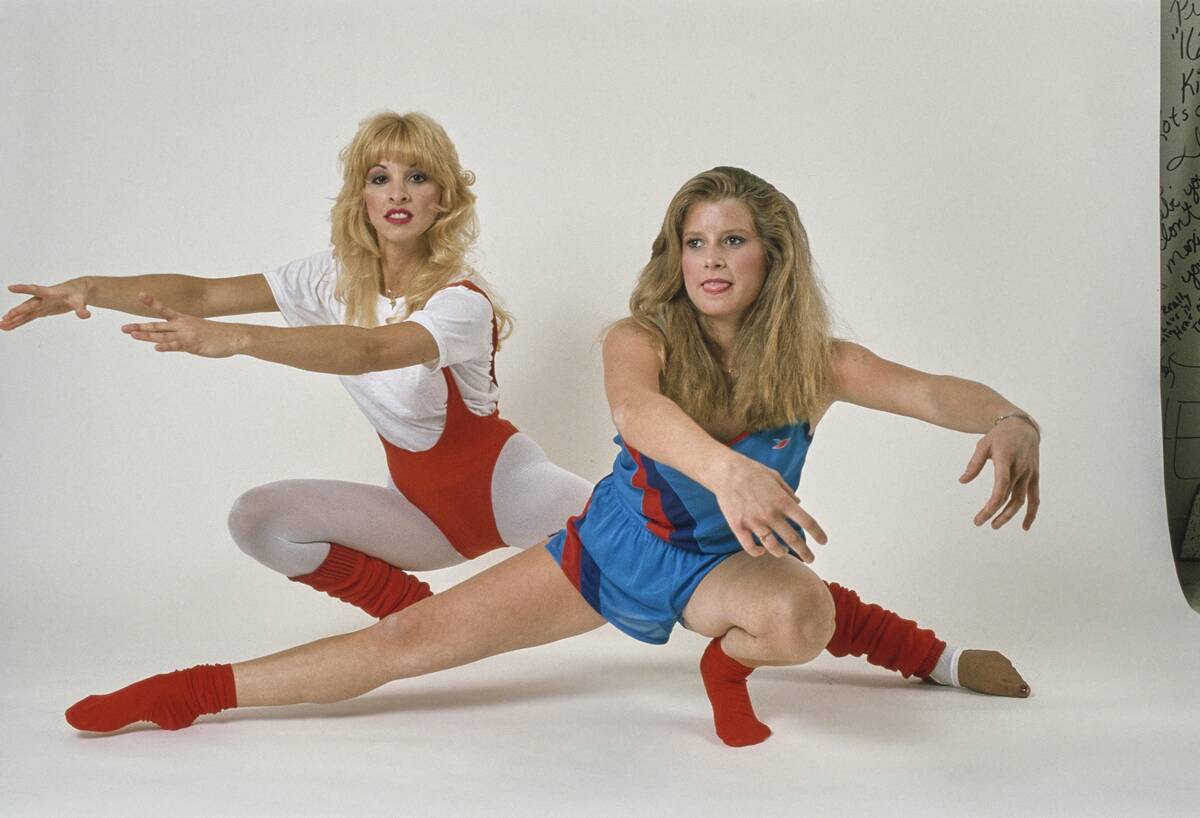 Eighties Exercise Fashions