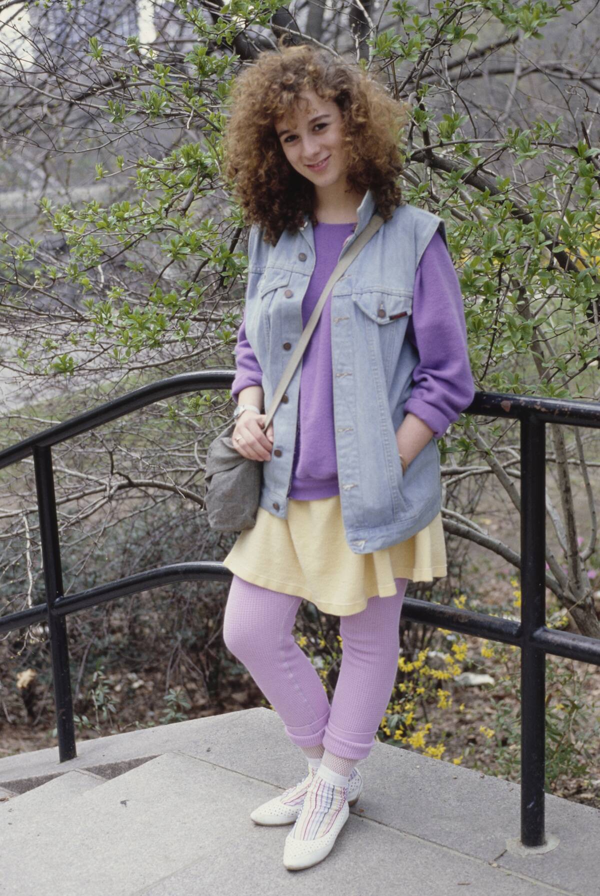 Eighties Fashion Shoot For 'Tiger Beat'