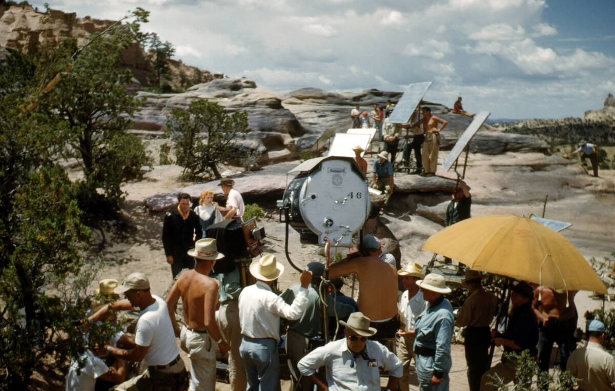 Filming Rocky Mountain on location