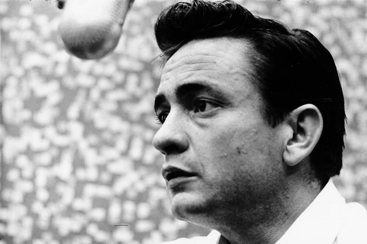 Johnny Cash In The Studio
