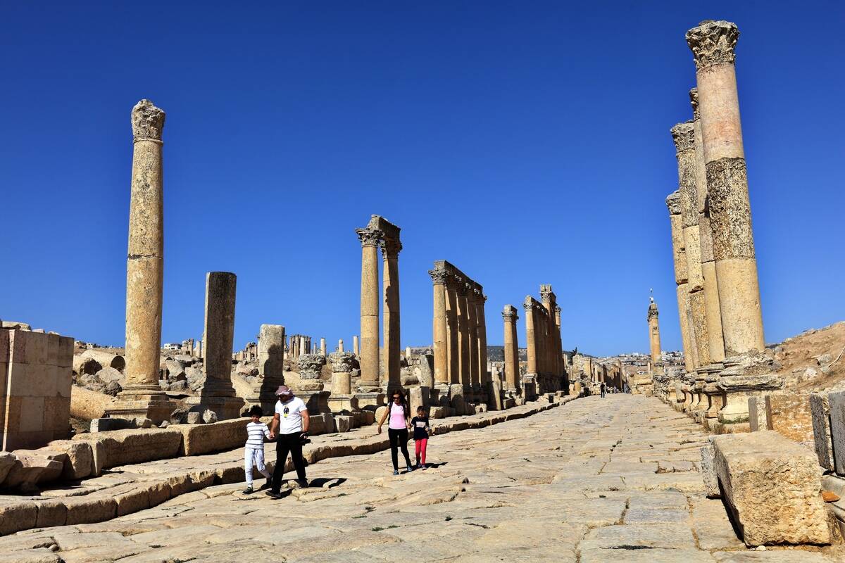 JORDAN-JERASH-ARCHEOLOGICAL SITE-TOURISM