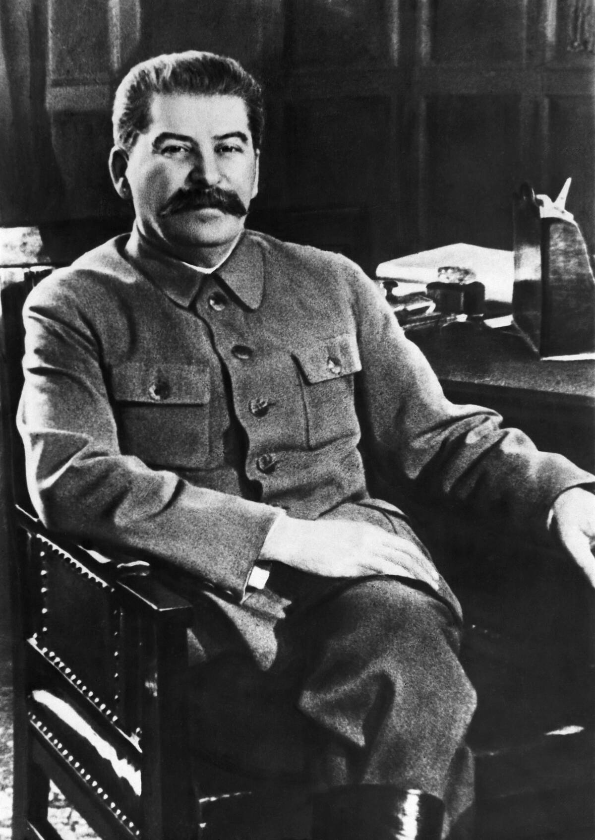 Joseph Stalin Seated