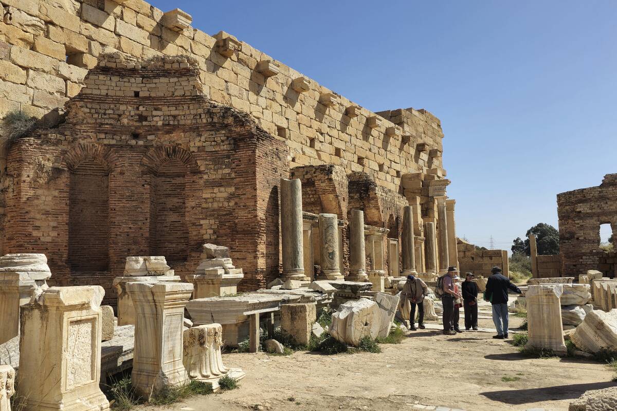 LIBYA-ARCHAELOGY-TOURISM