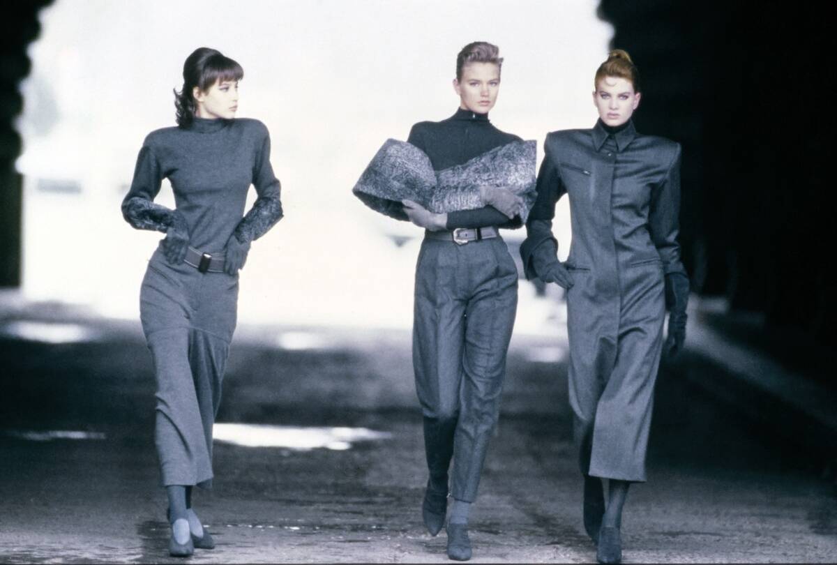 Models in Claude Montana, Vogue