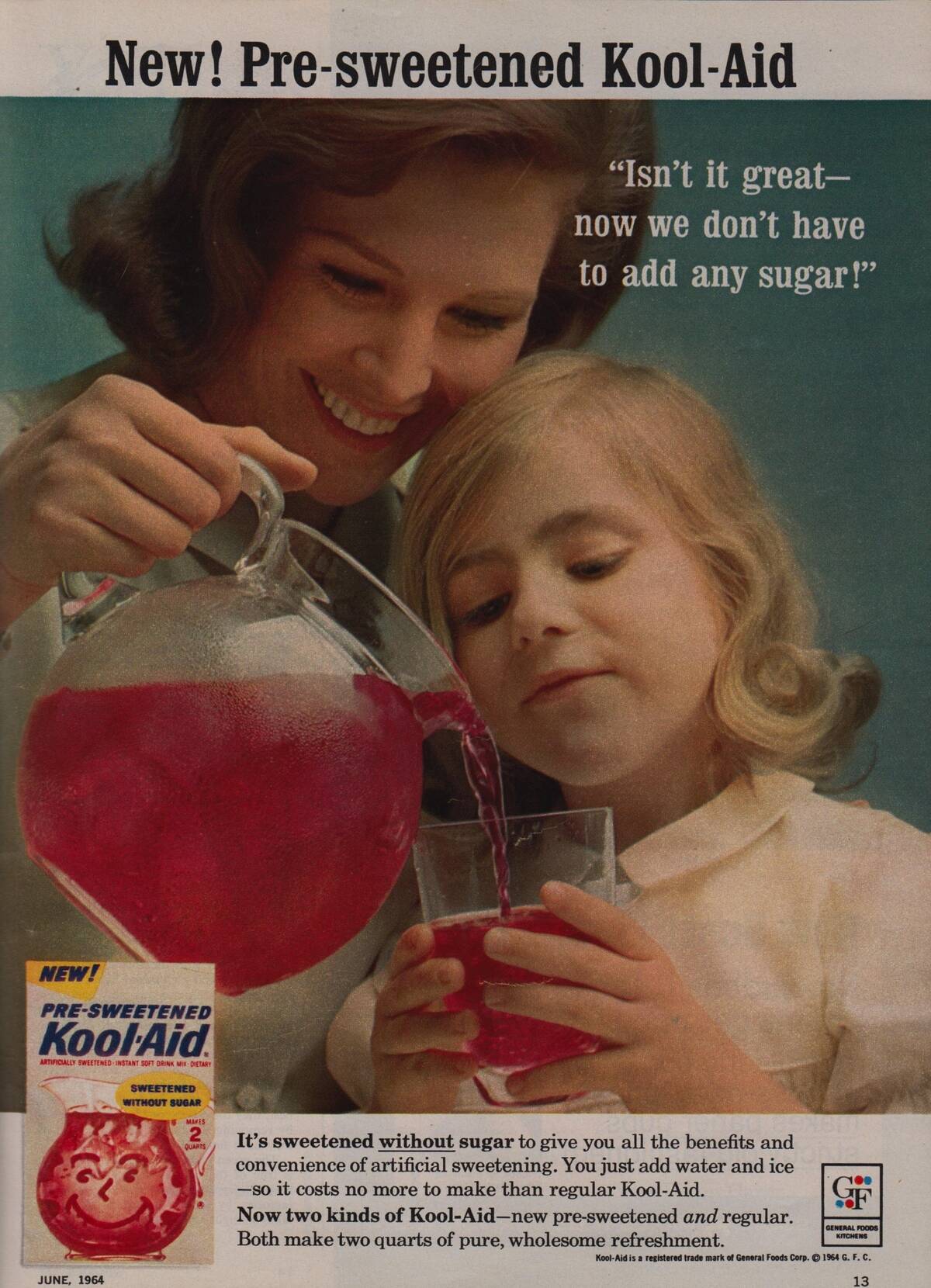 New! Pre-sweetened Kool-Aid
