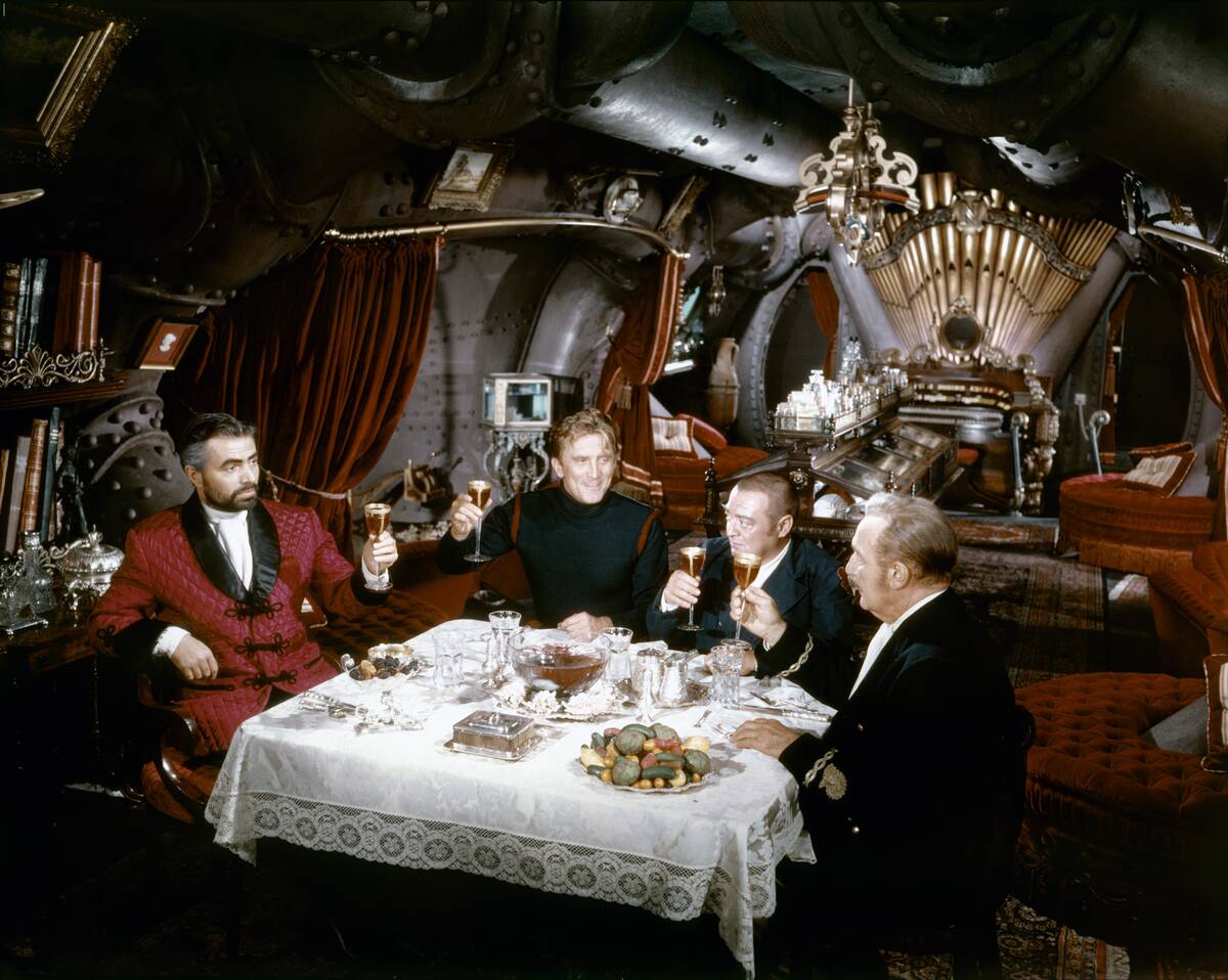 On the set of 20000 Leagues Under the Sea