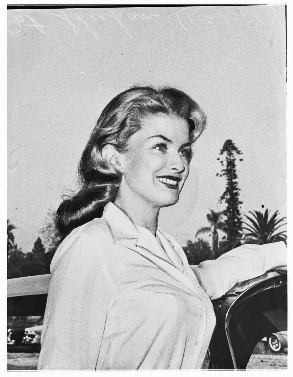Pat Sheehan (copy negative) TV actress, 1958