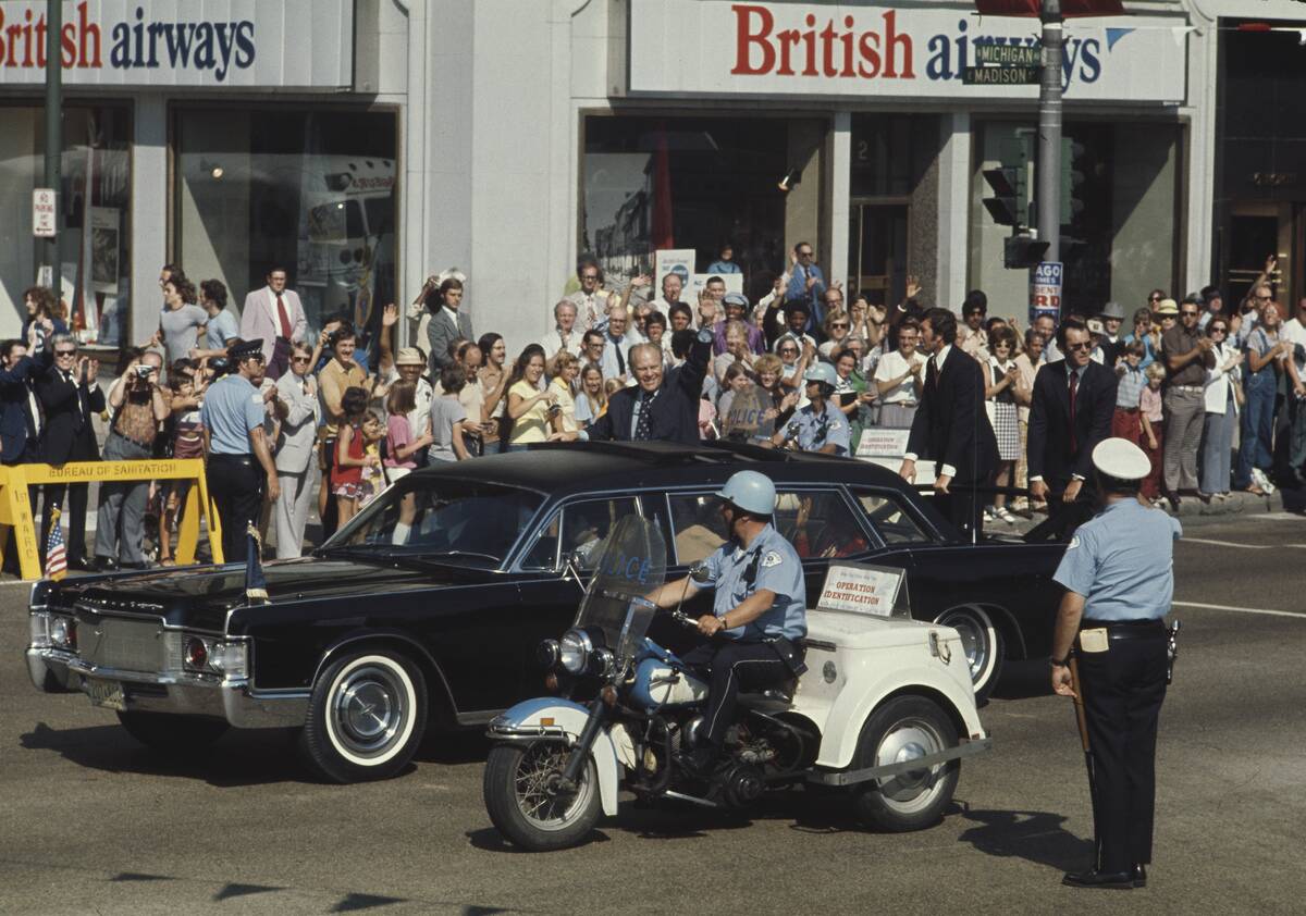 President Ford In Chicago