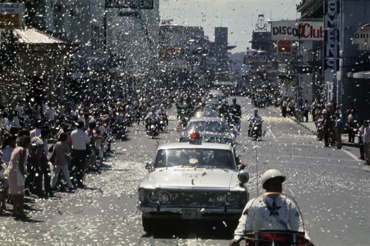 President Johnson's Motorcade