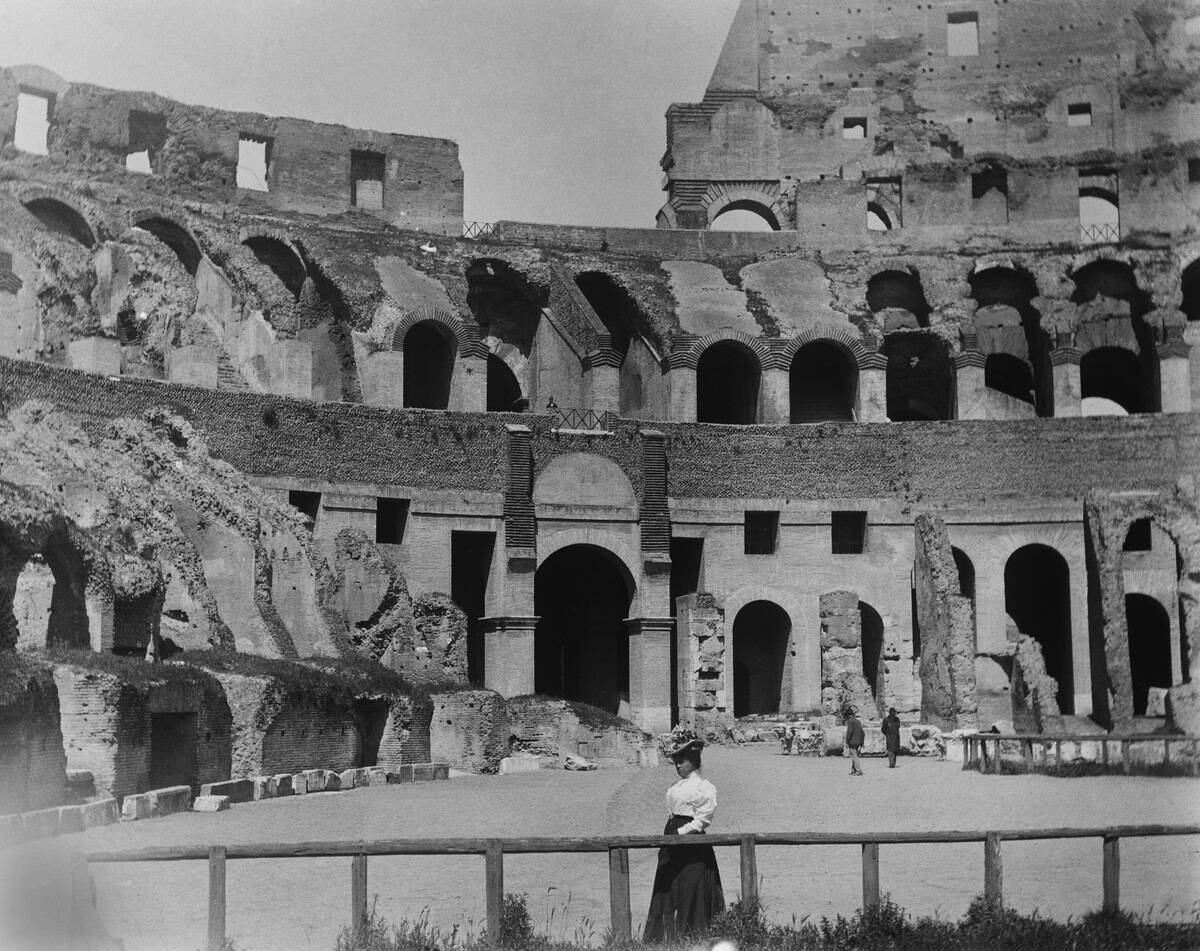 The Coliseum In Rome