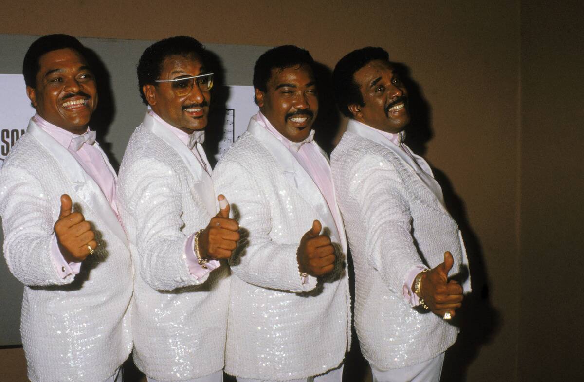 The Four Tops Gives The Thumbs Up