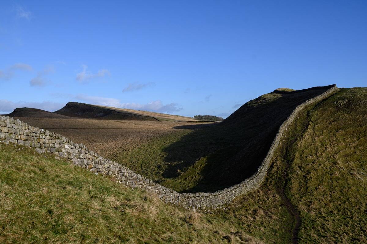 TOPSHOT-BRITAIN-HISTORY-ROMAN-HADRIAN